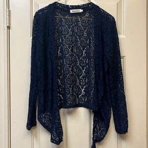 Abollria Navy Lace Jacket XXL (fits S-XXL)